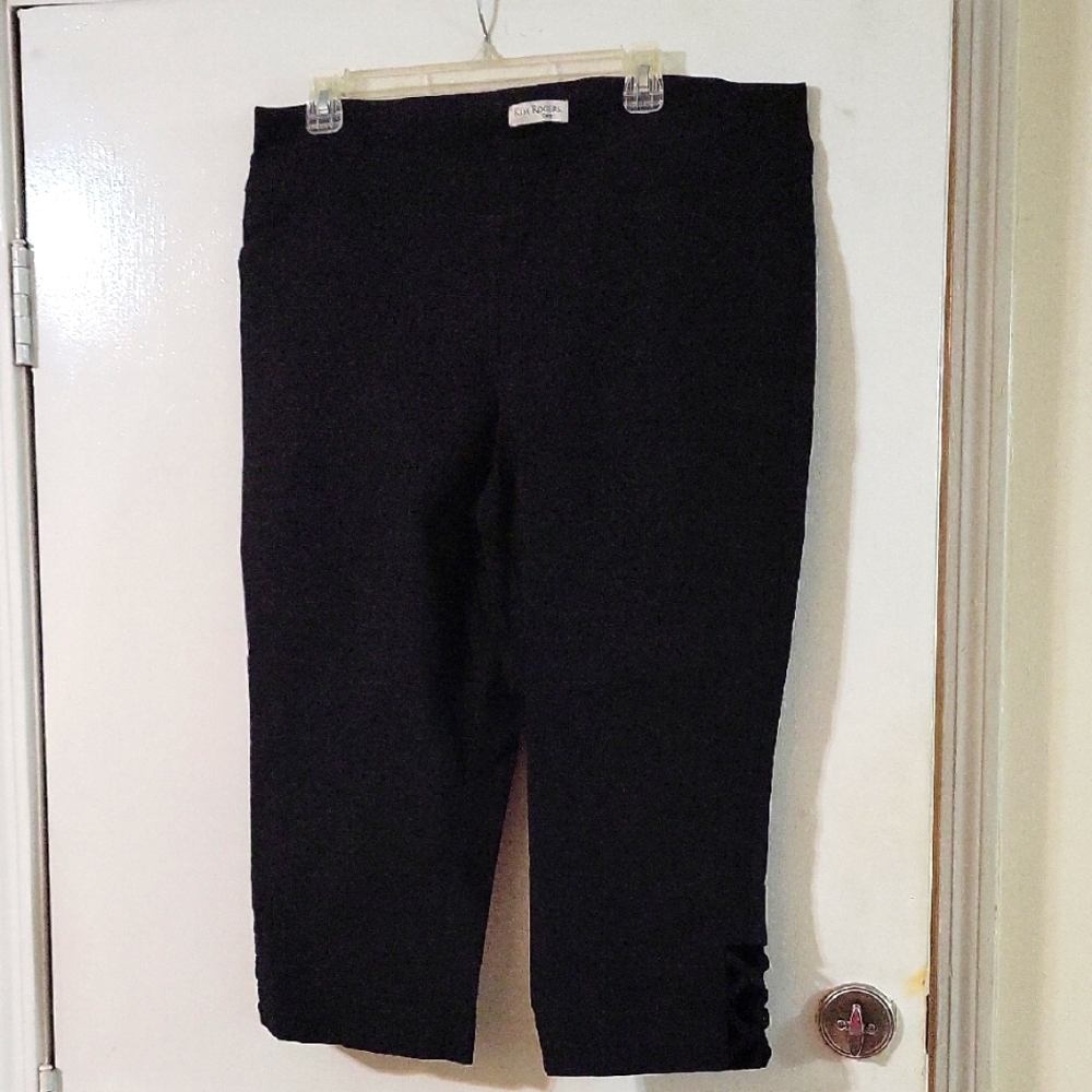 Kim Rogers Black Curvy Pants